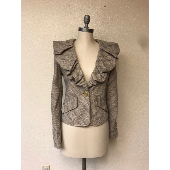 BCBGMaxAzria Jackets & Blazers - BCBGMaxAzria Tweed Jacket